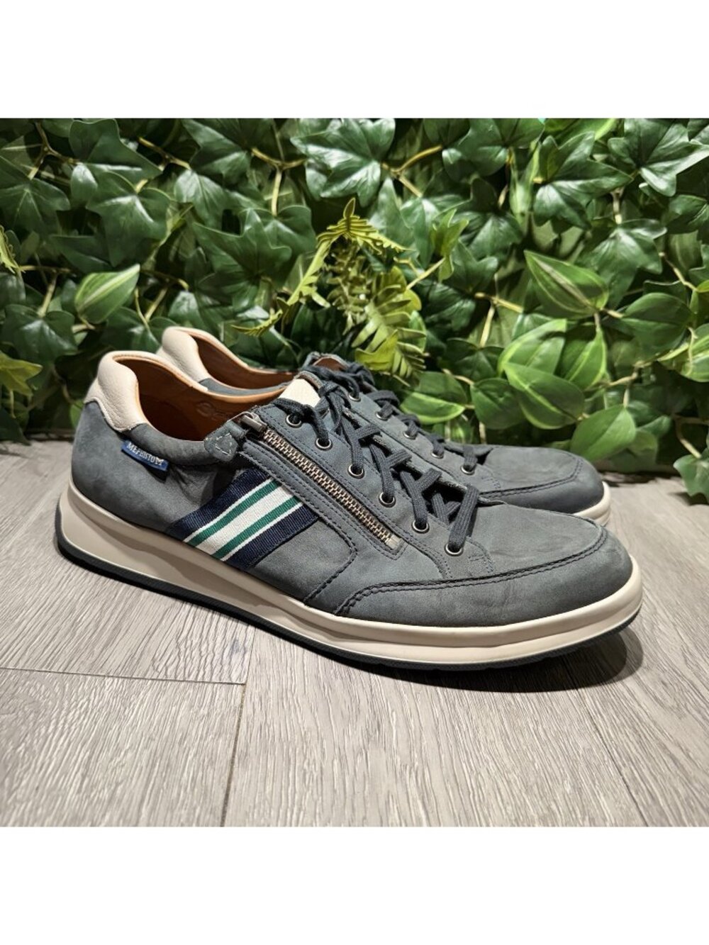 Mephisto Lisandro Men’s Casual Sneakers Nubuck Size 11.5 Blue
